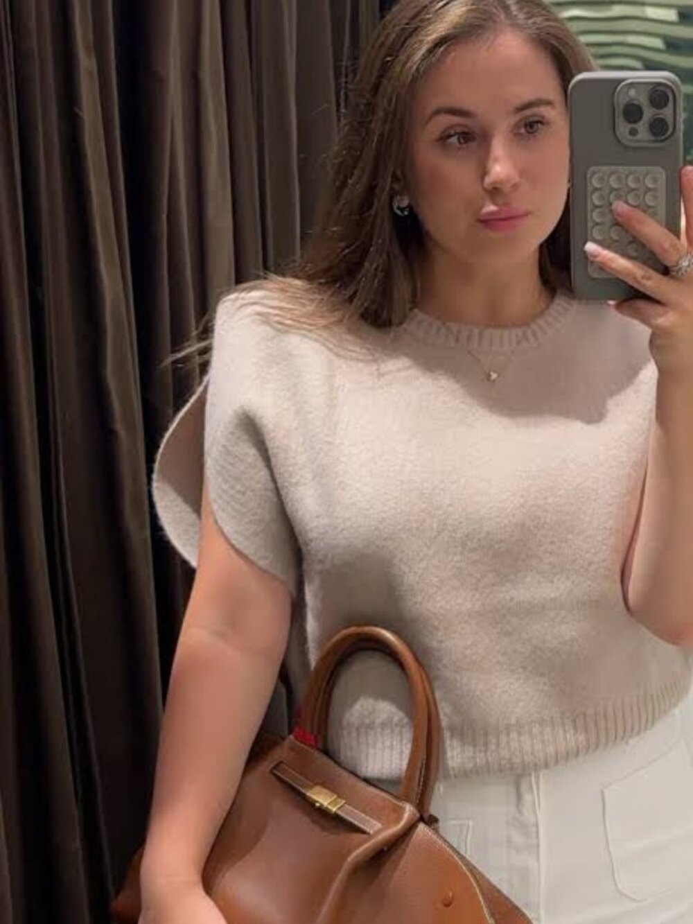 ZARA 100% WOOL SLEEVELESS VEST